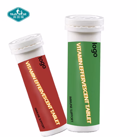 Wholesale High Quality Food Supplement Vitamin C Zinc Effervescent Tablet