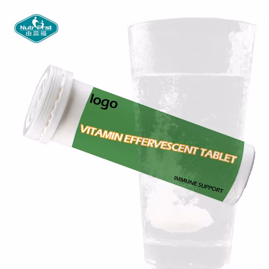Wholesale High Quality Food Supplement Vitamin C Zinc Effervescent Tablet