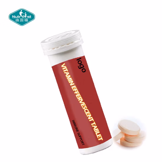 Großhandel mit hochwertigen Nahrungsergänzungsmitteln, Vitamin-C-Zink-Brausetabletten